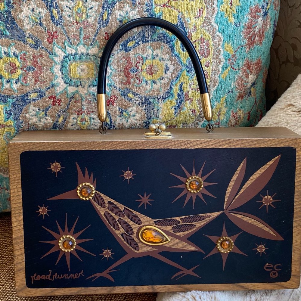 ENID COLLINS OF TEXAS 1965 ROADRUNNER ORIGINAL BOX BAG